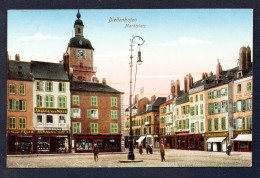 57. Diedenhofen. Marktplatz. Thionville. Place Du Marché. Feldpost Déc. 1916. Censure Diedenhofen. - Thionville