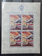 1965 San Marino, Foglietto AEREI MODERNI-DART - Nuovo - MNH ** - Unused Stamps