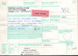 Australia (1982) - Bollettino Pacchi Per La Francia - Briefe U. Dokumente