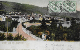 ZUG ► Quaistrasse Anno 1905 - Zug