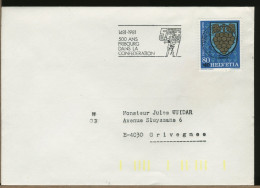 SVIZZERA SUISSE -   1981  -  FRIBOURG 500 ANS FRIBOURG DANS LA CONFEDERATION - Cartas & Documentos