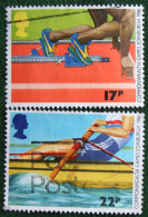 Commonwealth Games Sport (Mi 1076-1077) 1986 Used Gebruikt Oblitere ENGLAND GRANDE-BRETAGNE GB GREAT BRITAIN - Used Stamps