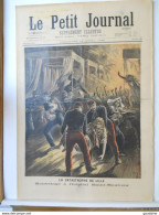 LE PETIT JOURNAL N°282 - 12 AVRIL 1896 - HOPITAL ST SAUVEUR LILLE  POMPIERS - IMPERATRICE DE RUSSIE ET LE TSAREVITCH - 1850 - 1899