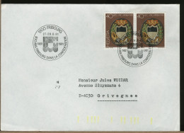 SVIZZERA SUISSE -   1981  -  FRIBOURG 500 ANS FRIBOURG DANS LA CONFEDERATION - Storia Postale