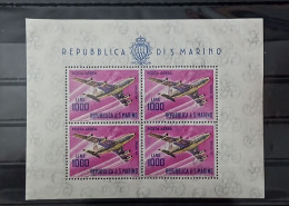 1964 San Marino, Foglietto "Boeing 727" Nuovo - MNH ** - Nuevos