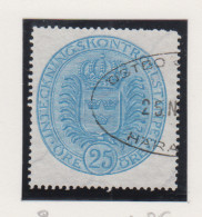 Zweden Fiskale Zegel Cat; J.Barefoot  Inteckningskontrollstaempel(Mortgage Controll) 2 Tanding 12 1/2 - Revenue Stamps