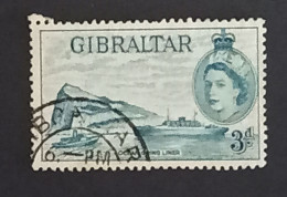 Timbre De Gibraltar - N°135 - Oblitération Ronde - Gibraltar