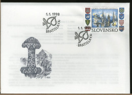 SLOVACCHIA - SLOVENSKO - FDC 1998 ROKOV - FDC