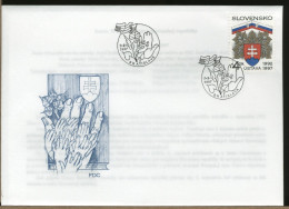 SLOVACCHIA - SLOVENSKO - FDC 1997   USTAVA - FDC