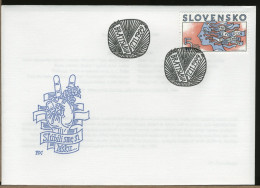 SLOVACCHIA - SLOVENSKO - FDC 1999   REVOLUCIA - FDC