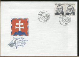 SLOVACCHIA - SLOVENSKO - FDC 1993   PREZIDENTA - FDC