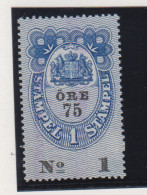 Zweden Fiskale Zegel Cat; J.Barefoot  Fondstaempel(Bill Of Exchange) 10 - Revenue Stamps