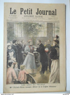 Le Petit Journal N°292 - 21 Juin 1896 - Mme Furtado- Heine Officier Légion D'Honneur - La Bombe De Barcelone - ESPAGNE - 1850 - 1899