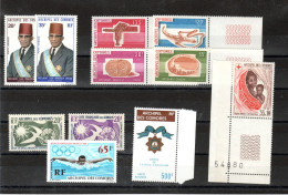 COMORES FRANCAISES  PETIT ENSEMBLE DE TIMBRES NEUFS MNH**  COTE 66 EUROS - Neufs