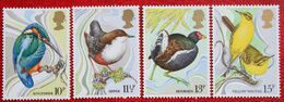 Bird Vogel Oiseau Pajaro Kingfisher (Mi 817-820) 1980 POSTFRIS MNH ** ENGLAND GRANDE-BRETAGNE GB GREAT BRITAIN - Nuovi