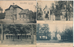 4 KAARTEN  KAMP VAN BEVERLO        ZIE AFBEELDINGEN - Leopoldsburg (Beverloo Camp)