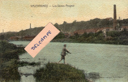 25 - Valentigney - Les Usines Pzugeot - Pêcheur à La Ligne - Valentigney