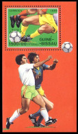 406 Guinée Bissau B/F Football Soccer S/S MNH ** Neuf SC (GBI-53) - 1990 – Italie