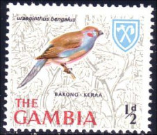 404 Gambia Bakong Keraa Bird MNH ** Neuf SC (GAM-11a) - Elefantes