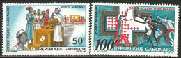 402 Gabon Croix Rouge Red Cross Rotkreuze MNH** Neuf SC (GAB-6) - Médecine