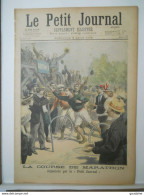 Le Petit Journal N°298 - 2 Août 1896 - La Course De Marathon - Chute Dans L'Arly - 1850 - 1899