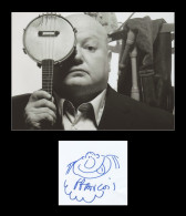 François Hadji-Lazaro (1956-2023)- Garçons Bouchers - Autoportrait Signé + Photo - Zangers & Muzikanten