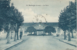 Montargis La Gare Chemin De Fer, La Gare - Voyagée 1926 - Stazioni Senza Treni