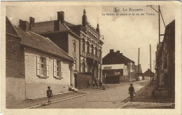 La Bouverie  La Maison Du Peuple Et La Rue Des Plantes - Frameries