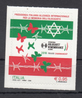Italie Postzegelserie Herdenking Holocaust   Uitgave 2018 - 2001-10: Ungebraucht
