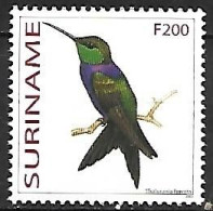 Suriname (Surinam) - MNH ** 2003 :   Fork-tailed Woodnymph  -  Thalurania Furcata - Colibris