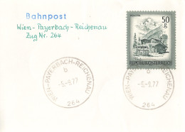 Bahnpost (R.P.O./T.P.O) Wien-Payerbach-Reichenau [Ausschnitt] (AD3084) - Lettres & Documents