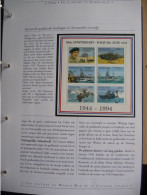 (W) The History Of World War 11, LANDING IN NORMANDY  S/S TANZANIA, MH - WW2