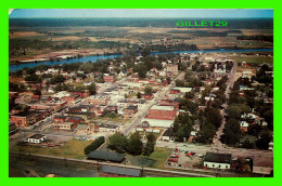 STURGEON FALLS, ONTARIO - AERIAL VIEW OF THE CITY - TRAVEL IN 1960 - PETERBOROUGH POST CARD CO - - Andere & Zonder Classificatie