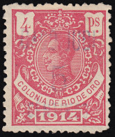 Cabo Juby 1 1916 Sello De Río De Oro De 1914 MH - Kaap Juby