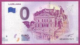 0-Euro HEAA 2018-1 LJUBLJANA - Essais Privés / Non-officiels