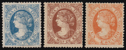 Cuba Telégrafos 4/6 1869 Isabel II MH - Cuba (1874-1898)