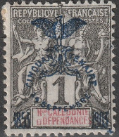 NOUVELLE-CALEDONIE Poste  67 * MH Type Paix Et Commerce Cinquantenaire 1903 [ColCla] - Neufs