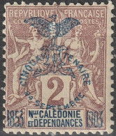 NOUVELLE-CALEDONIE Poste  68 * MH Type Paix Et Commerce Cinquantenaire 1903 [ColCla] - Nuovi