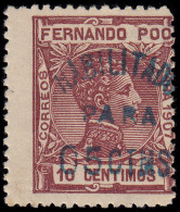Fernando Poo 167C 1907  Alfonso XIII MH - Fernando Poo