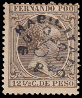 Fernando Poo 37 1896/00 Alfonso XIII MH - Fernando Poo