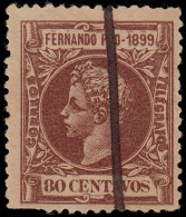 Fernando Poo 67 1899 Alfonso XIII Usado - Fernando Po