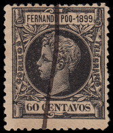 Fernando Poo 66 1899 Alfonso XIII Usado - Fernando Po