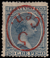 Fernando Poo 40Hhi 1896/00 Alfonso XIII MH - Fernando Po