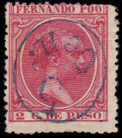 Fernando Poo 40Ahi 1896/00 Alfonso XIII MH - Fernando Po