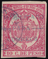 Fernando Poo 41B 1896 Timbre Móvil Usado - Fernando Po