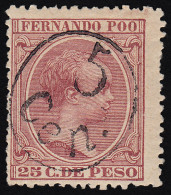Fernando Poo 40J 1896/00 Alfonso XIII MH - Fernando Po