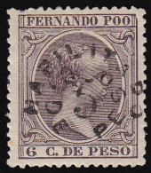 Fernando Poo 33 1896/00 Alfonso XIII MH - Fernando Poo