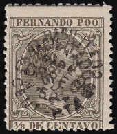 Fernando Poo 23 1896/00 Alfonso XIII MNH - Fernando Po