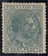 Fernando Poo 11e 1884/94  Alfonso XIII MH - Fernando Po