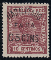 Fernando Poo 167A 1907  Alfonso XIII MH - Fernando Po